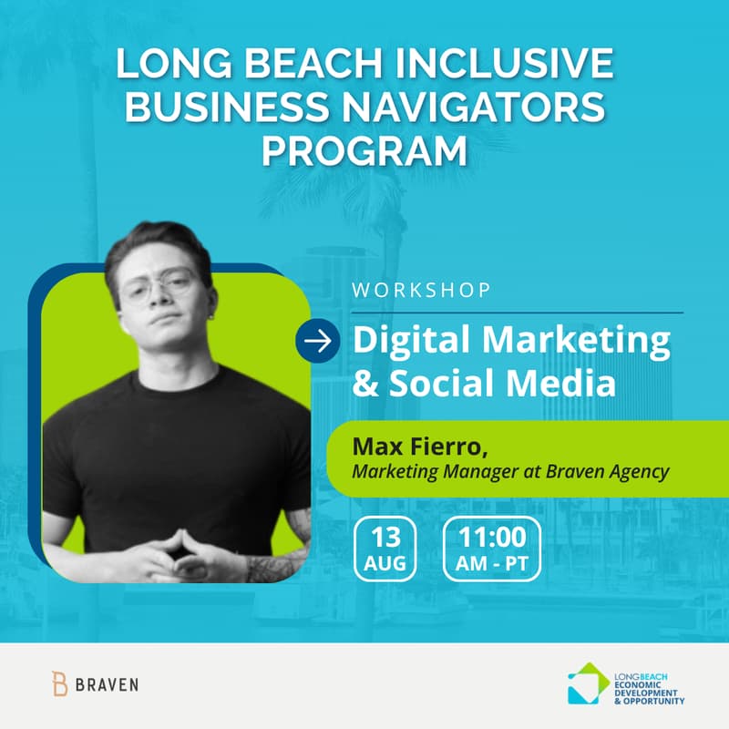 Cover Image for LB Navigator Program Webinar: Digital Marketing & Social Media