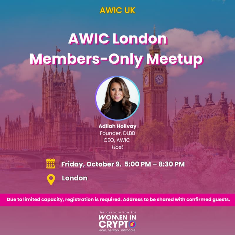 Cover Image for AWIC London Members-Only Meetup