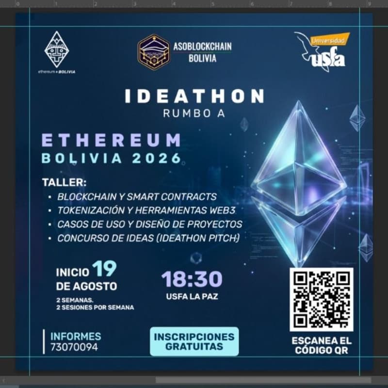 Cover Image for Taller: Road to Buildathon Ethereum Bolivia 2026