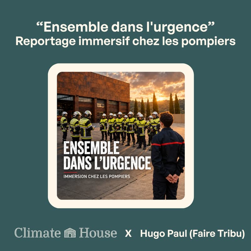 Cover Image for "Ensemble dans l'urgence" - Reportage immersif chez les pompiers
