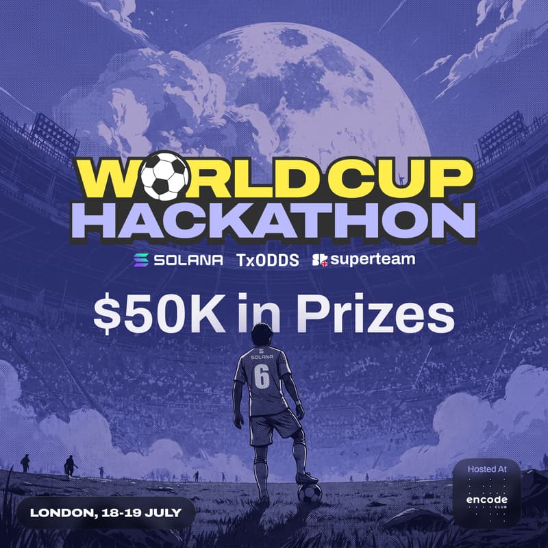 Cover Image for TxOdds X Solana - World Cup Hackathon - London Encode Club