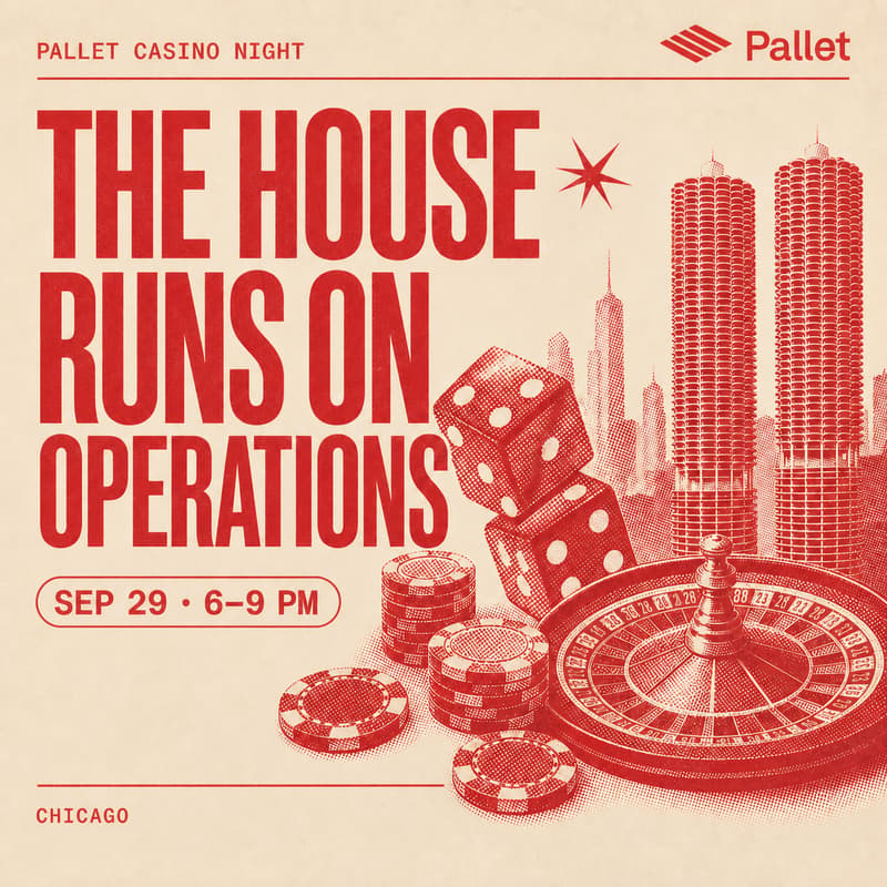 Cover Image for The House Runs on Operations - A private casino night by Pallet