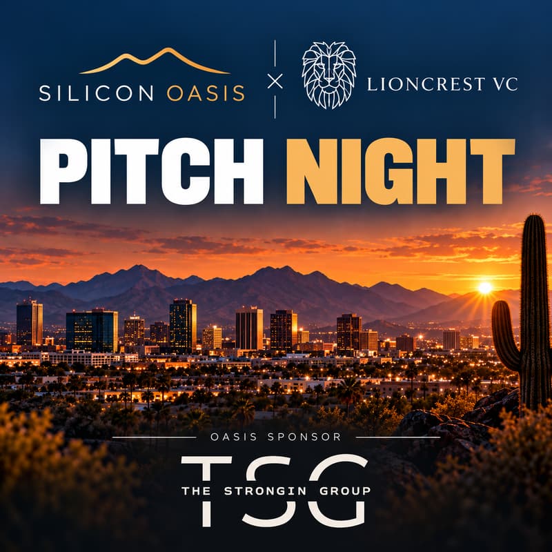 Cover Image for Silicon Oasis Pitch Night with Lioncrest VC