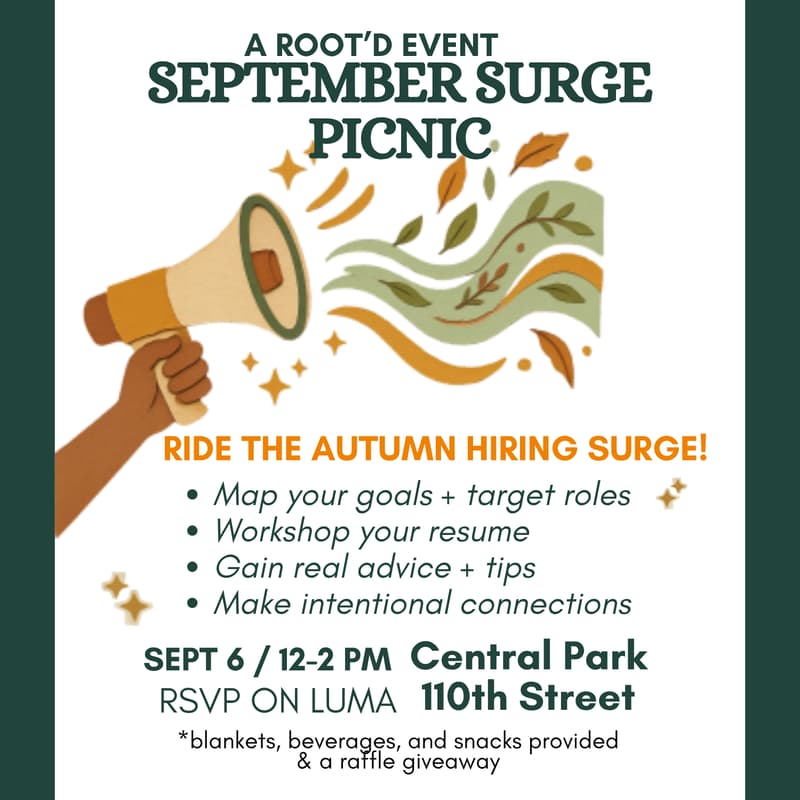 Cover Image for ROOT'D September Surge Picnic