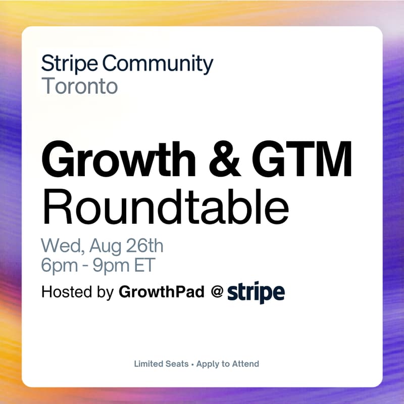 Cover Image for Growth & GTM Roundtable