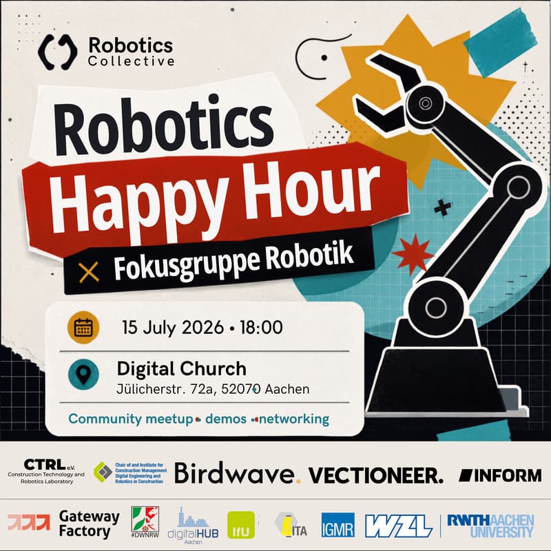 Cover Image for Robotics Happy Hour – July Edition