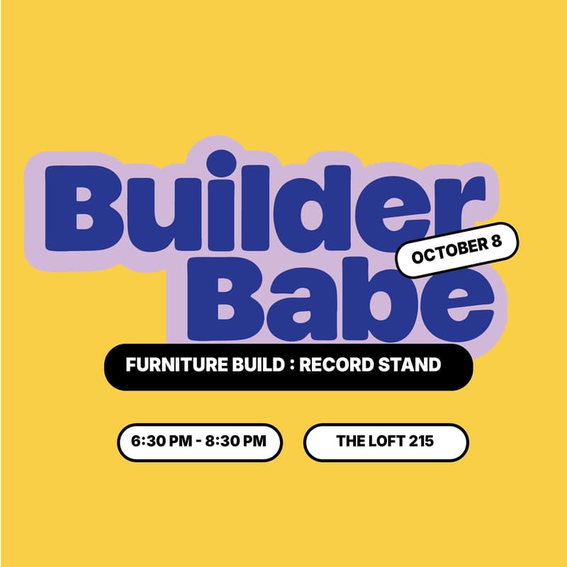Cover Image for Builder Babe: Build a Record Stand
