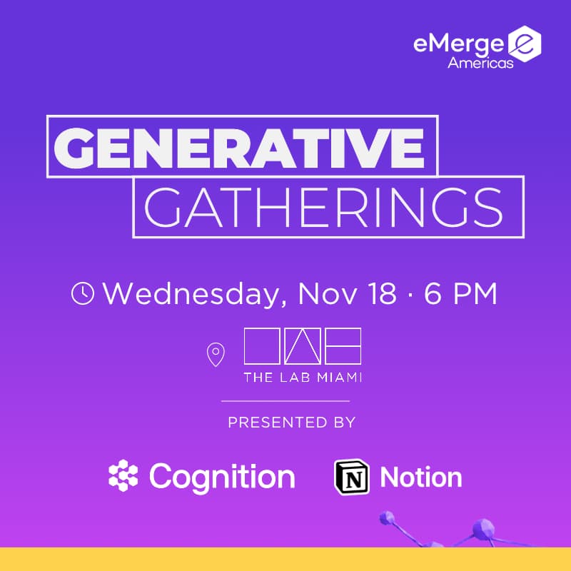 Cover Image for Miami AI Hub - Generative Gatherings November