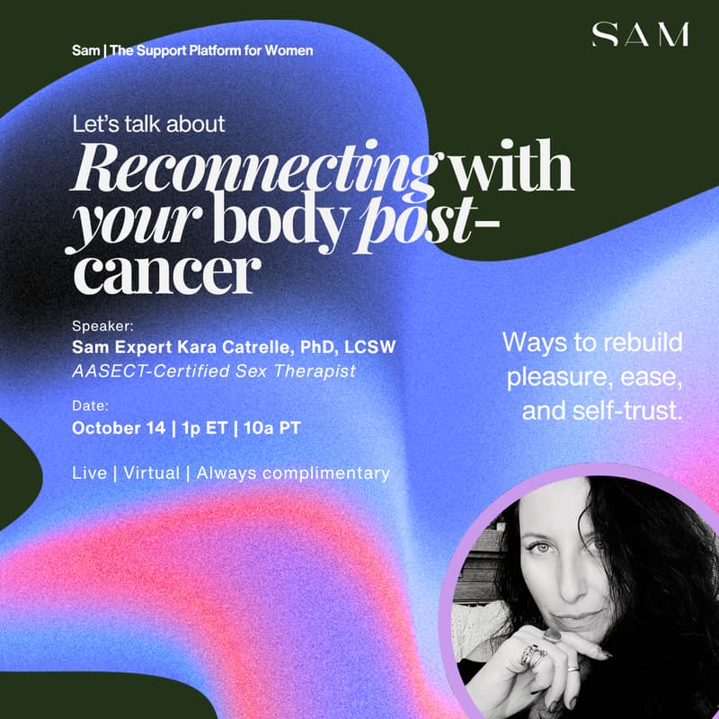 Cover Image for Sam Talks: Reconnecting with your body post-cancer