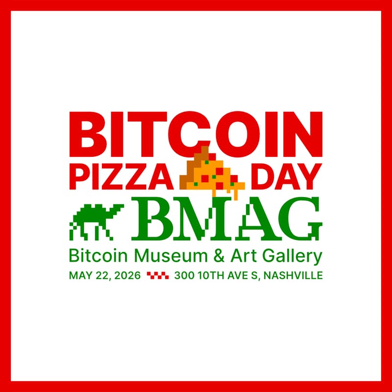 Cover Image for Bitcoin Pizza Day! @ BMAG