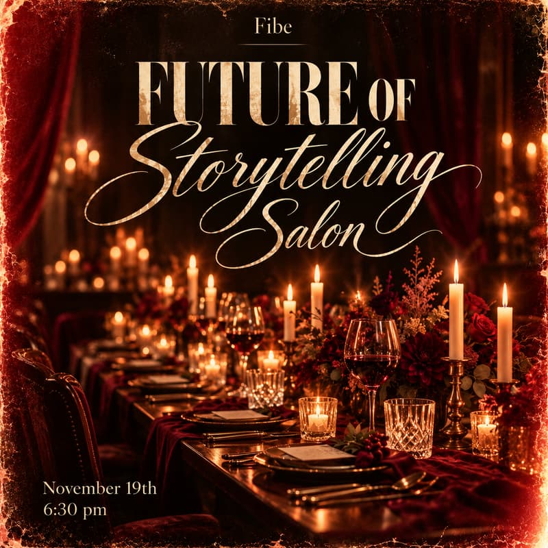 Cover Image for Future of Storytelling Salon
