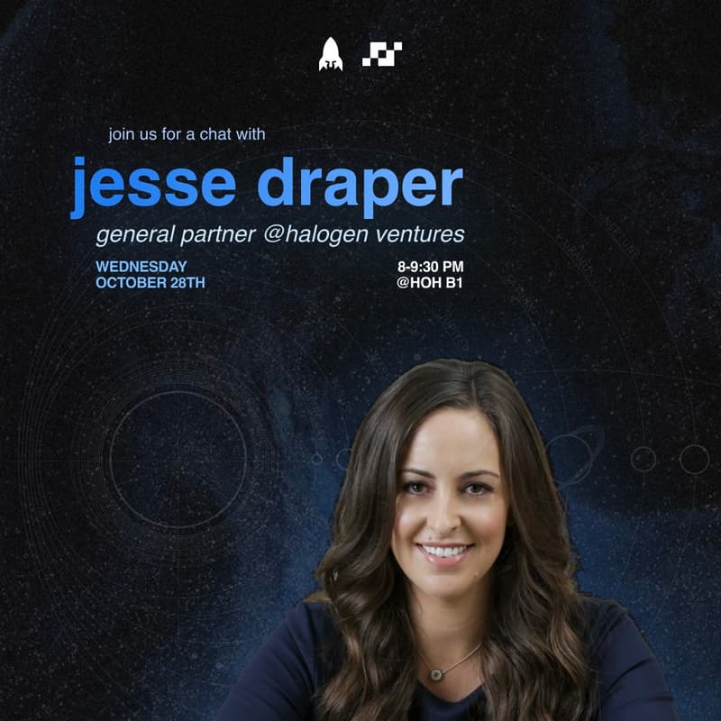 Cover Image for Fireside Chat with Jesse Draper, Founding Partner at Halogen Ventures | TroyLabs BUILD