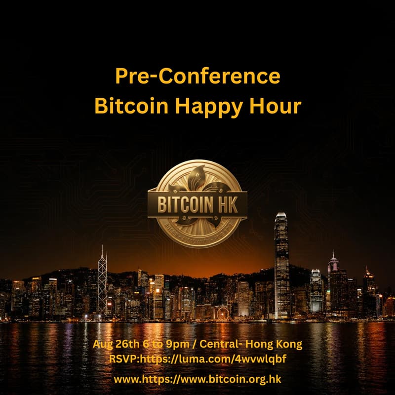 Cover Image for Bitcoin Asia PRE CONFERENCE Event / Bitcoin Association