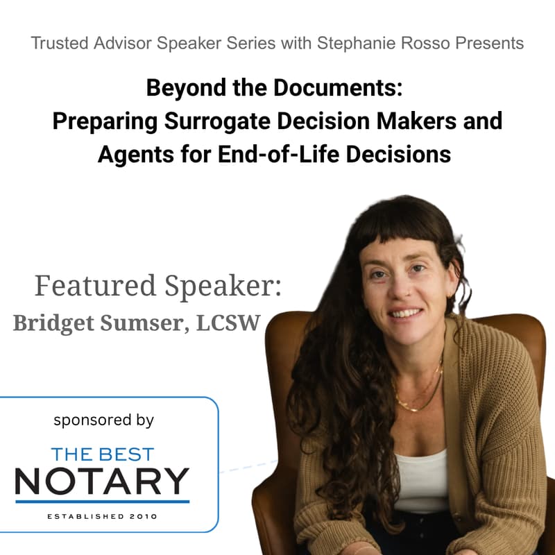 Cover Image for Beyond the Documents: Preparing Surrogate Decision Makers and Agents for End-of-Life Decisions