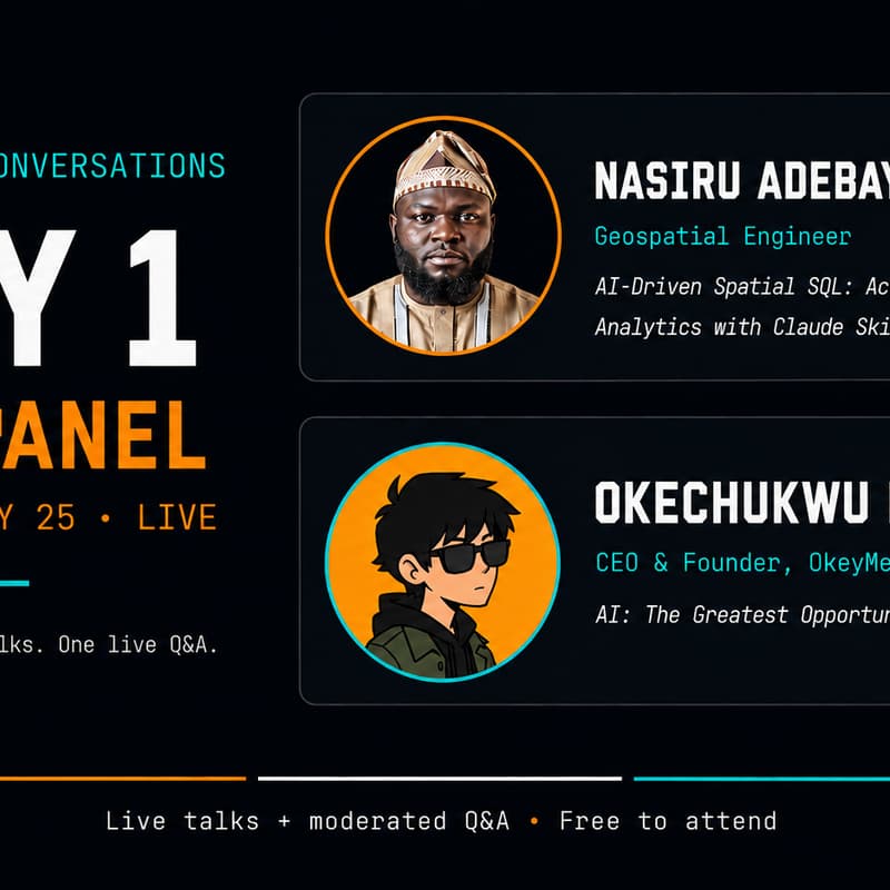 Cover Image for Stackkith Conversations — Day 1 with Nasiru Olagunju & Okechukwu Nwaozor