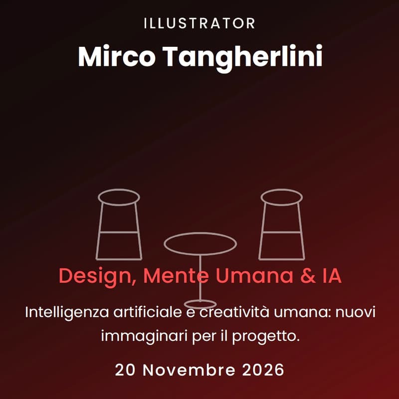 Cover Image for Design, Mente Umana & IA - Aperidesign VI° incontro