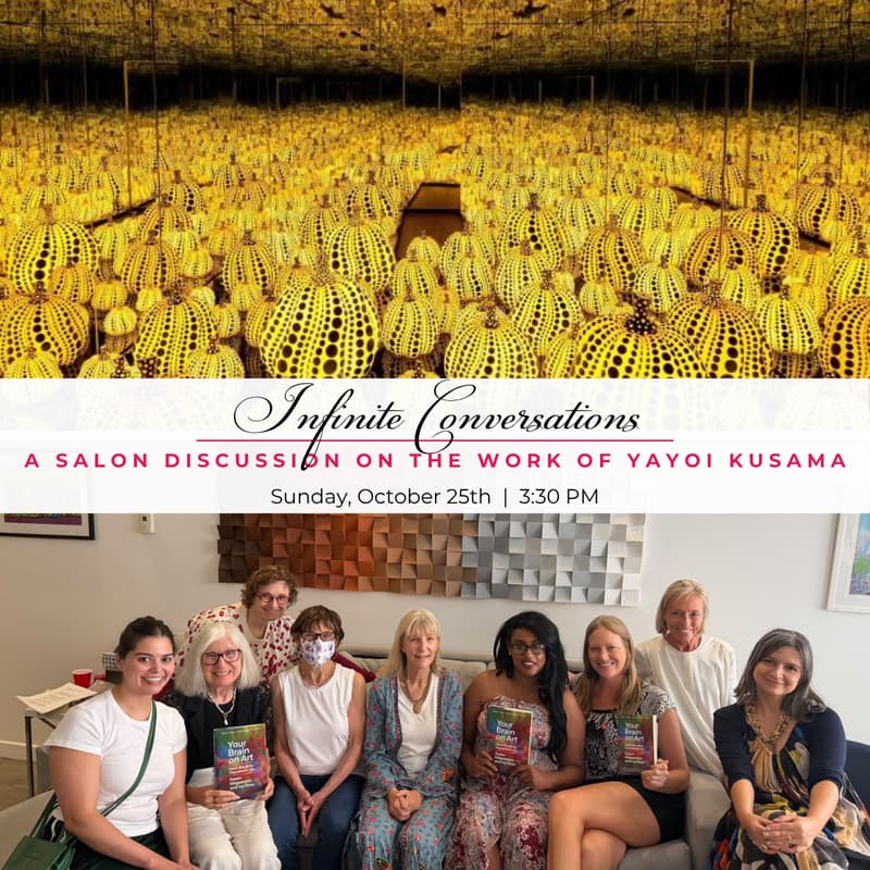 Cover Image for Infinite Conversations: A Salon Discussion on the Life & Work of Yayoi Kusama
