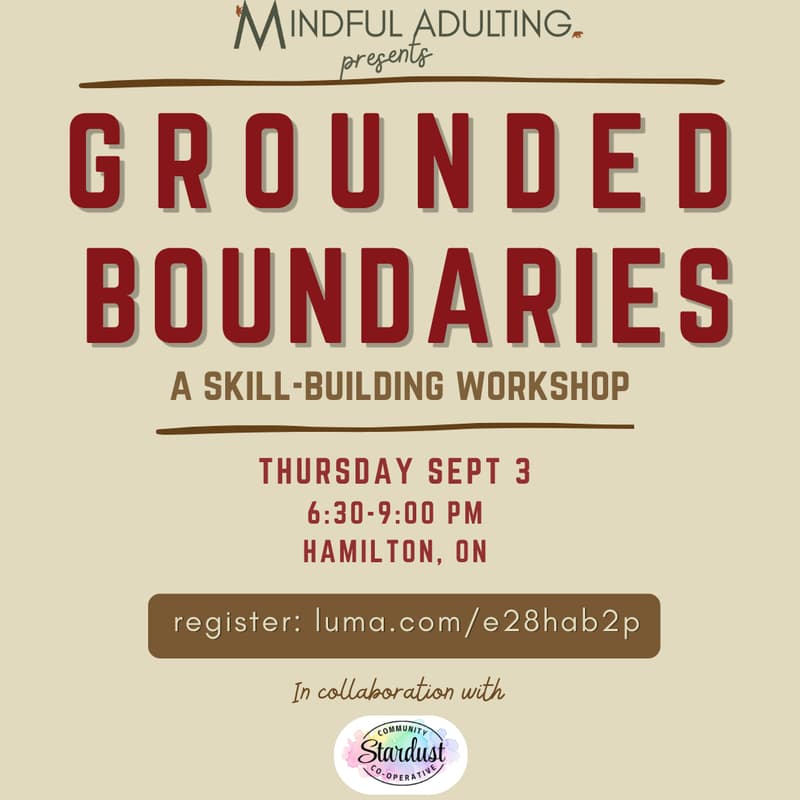 Cover Image for GROUNDED BOUNDARIES: A Skill-building Workshop
