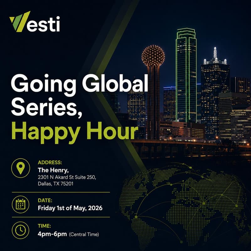 Cover Image for Going Global Series: Happy Hour With Vesti AI