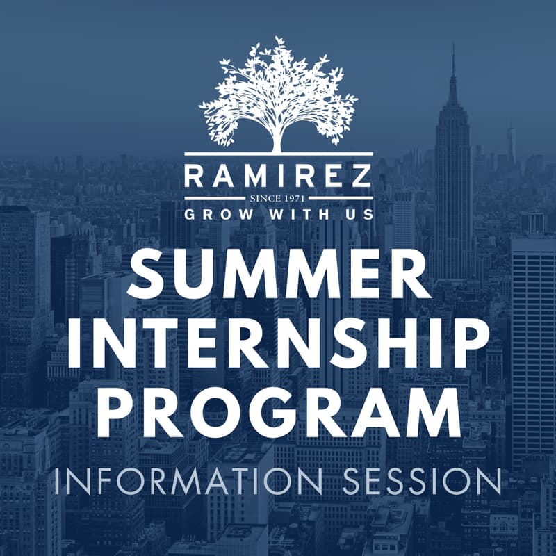 Cover Image for Ramirez Summer Internship Program Information Session