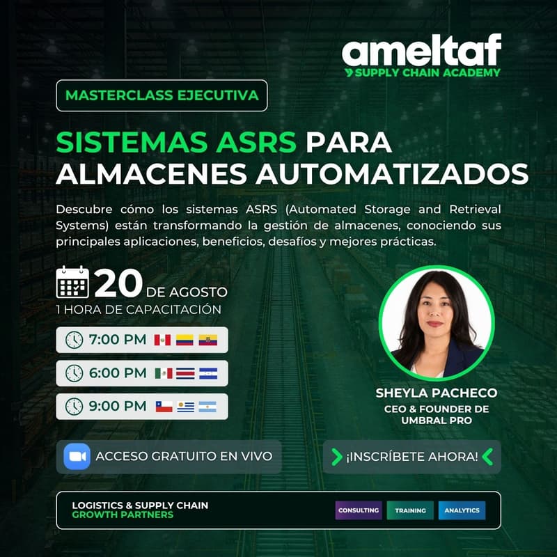 Cover Image for Sistemas ASRS para Almacenes Automatizados