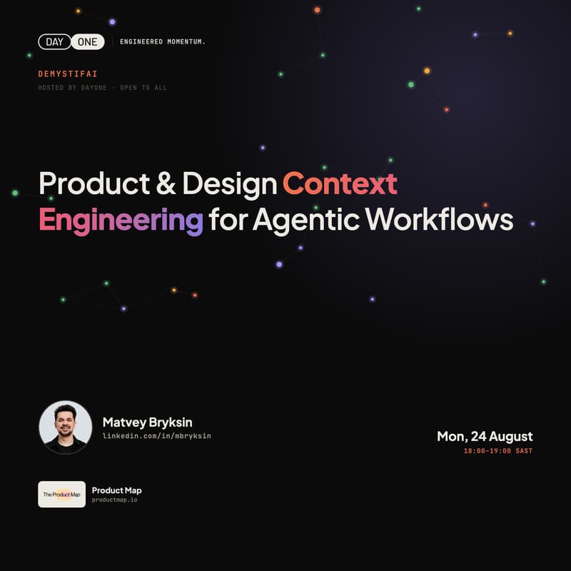 Cover Image for Product and design context engineering for agentic workflows