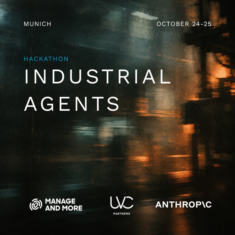 Cover Image for Industrial Agents Hackathon: MM x UVC x Anthropic