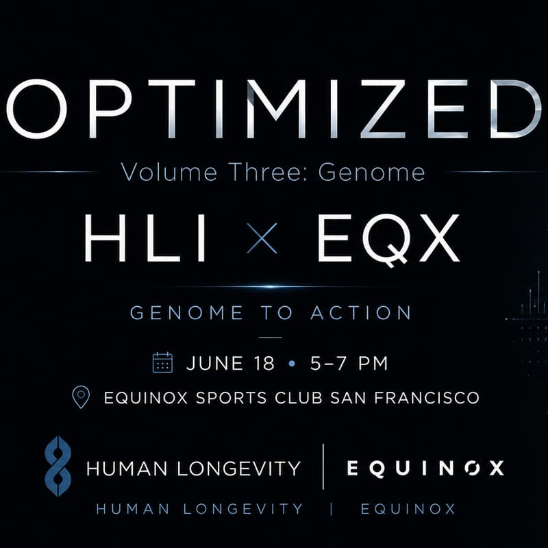 Cover Image for Equinox Optimized. Volume Three: Genome with Human Longevity