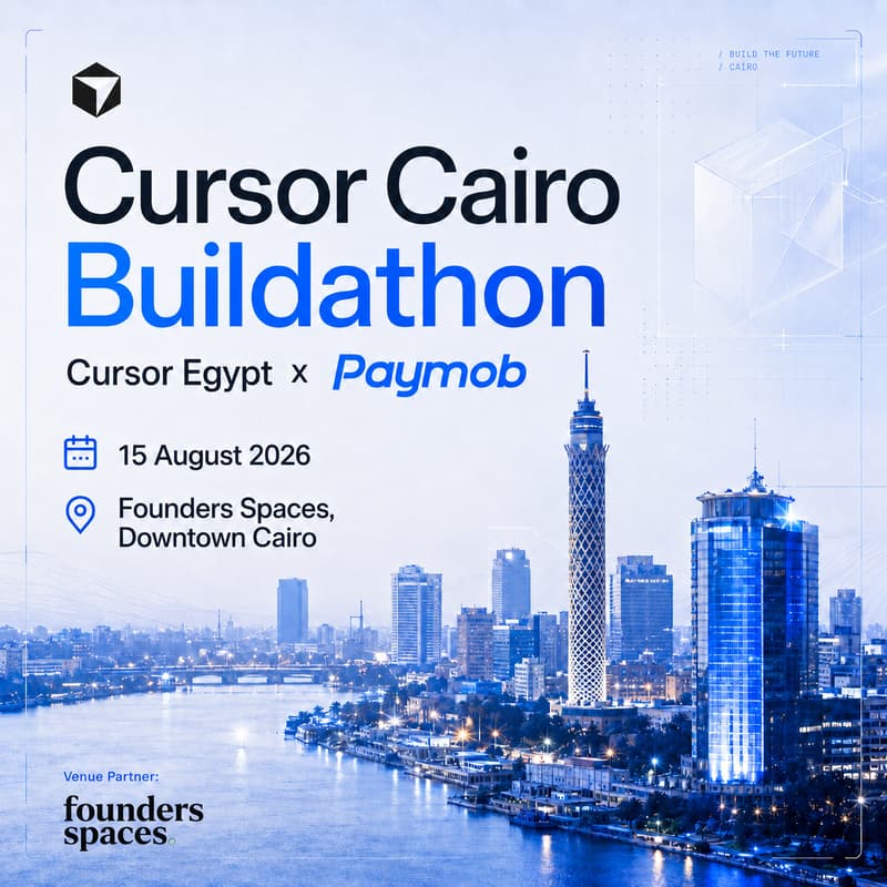 Cover Image for Cursor Cairo Buildathon with Paymob