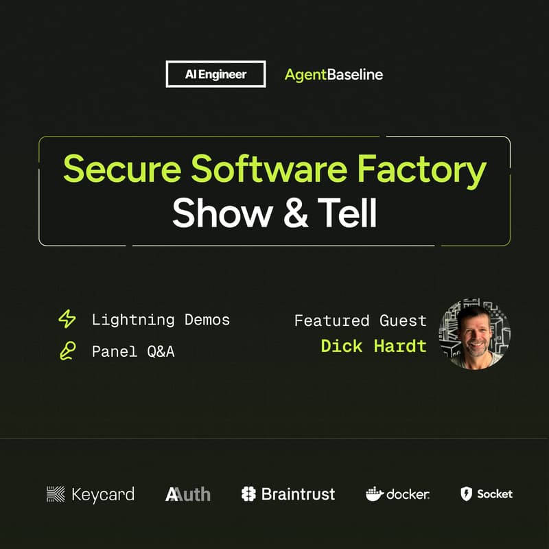 Cover Image for Secure Software Factory Show and Tell