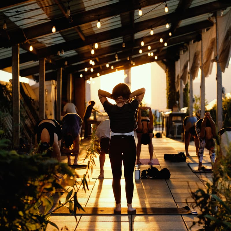 Cover Image for Tuesday Evening Yoga @ Brooklyn Navy Yard : 6 PM