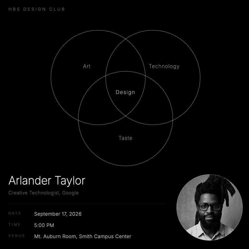 Cover Image for Taste, Creativity, Design w/ Google