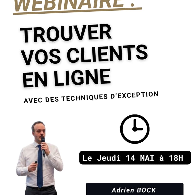 Cover Image for Trouver vos clients en ligne