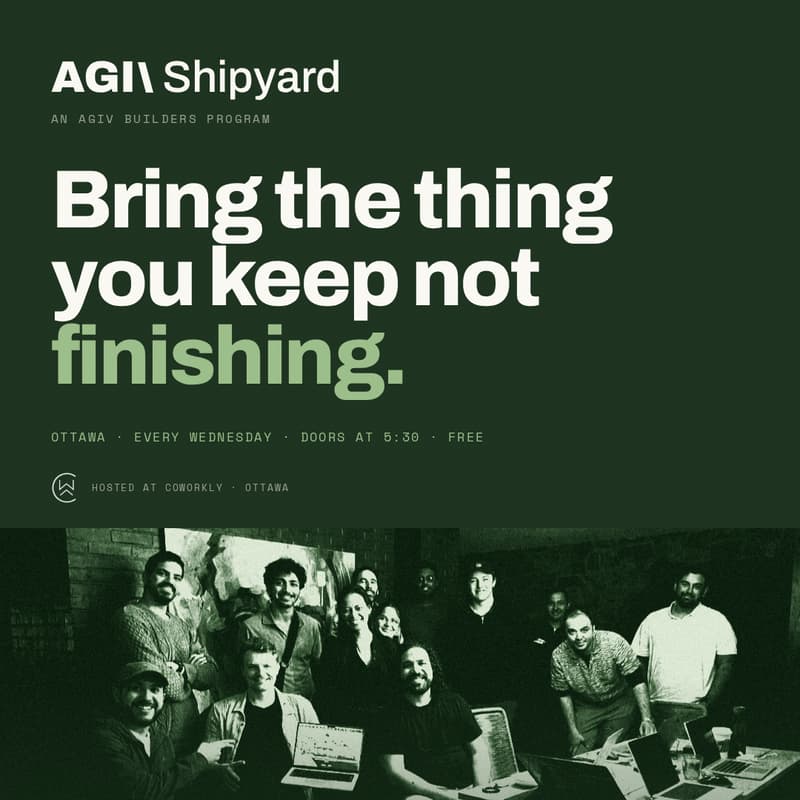 Cover Image for AGIV Builders - AI Shipyard - Ottawa