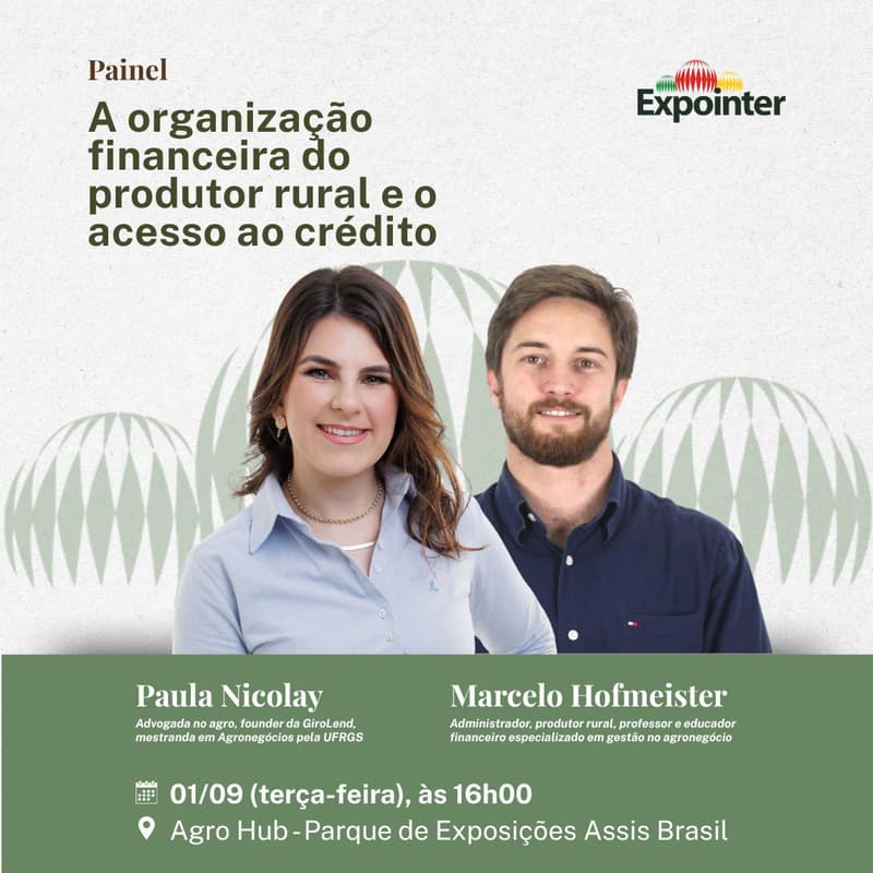 Cover Image for Painel: A organização financeira do produtor rural e o acesso ao crédito