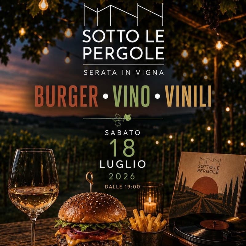 Cover Image for Sotto Le Pergole - Serata In Vigna