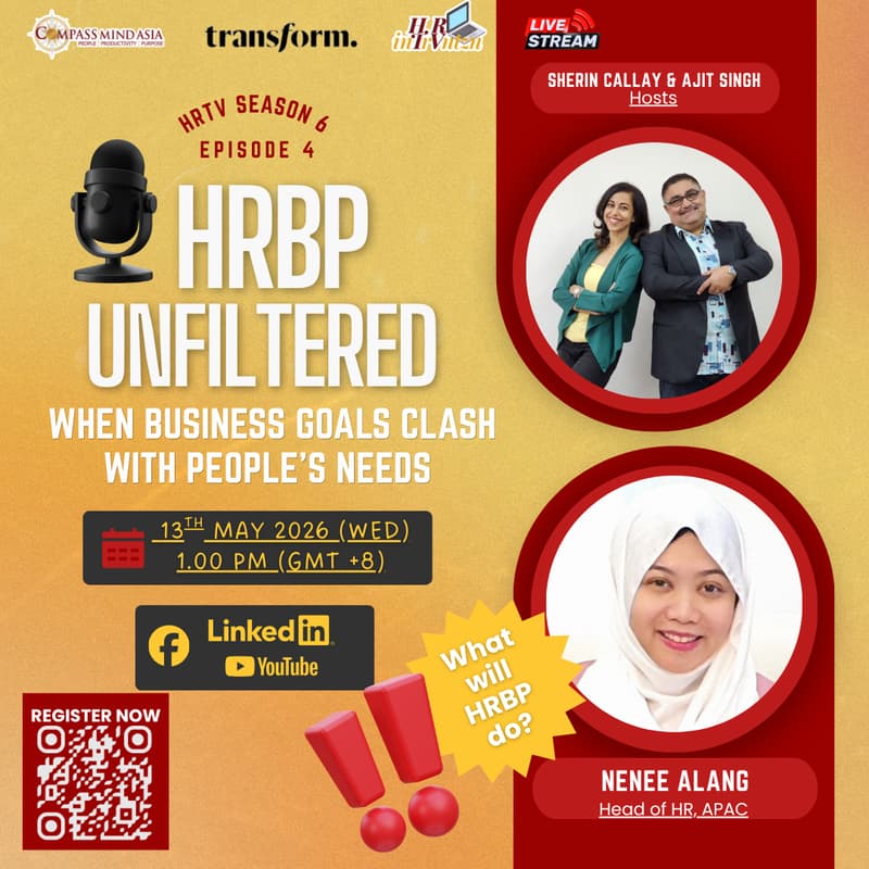 Cover Image for #HRTV SE6EP4: HRBP Unfiltered: When Business Goals Clash with People's Needs