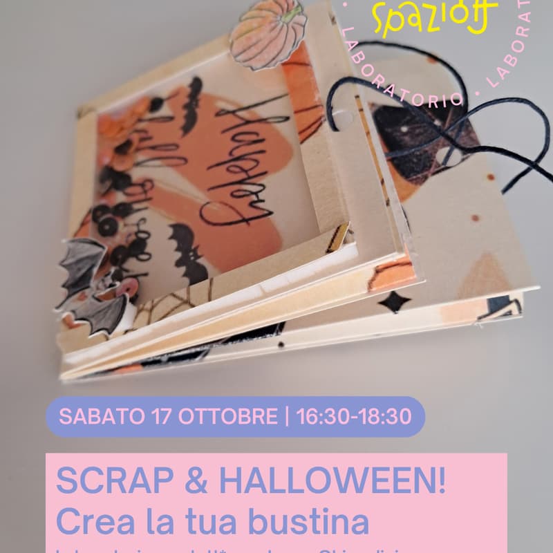 Cover Image for laboratorio / SCRAP & HALLOWEEN! con LAURA GHIRARDINI