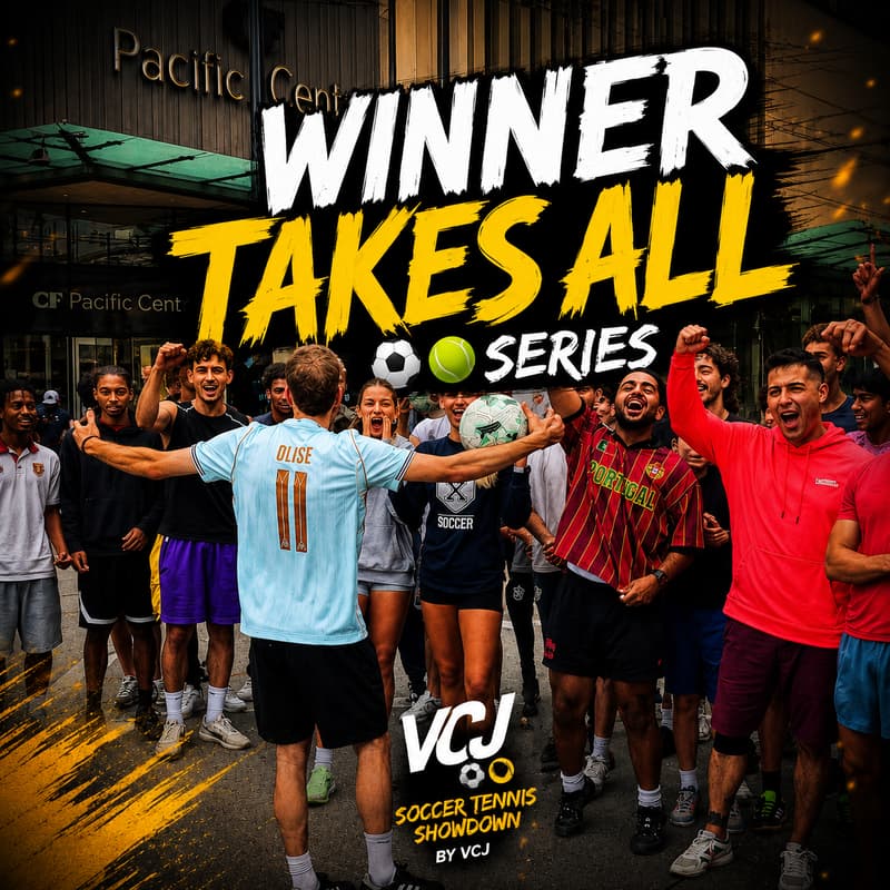 Cover Image for WINNER TAKES ALL 2V2 SOCCER TENNIS TOURNAMENT ⚽🎾