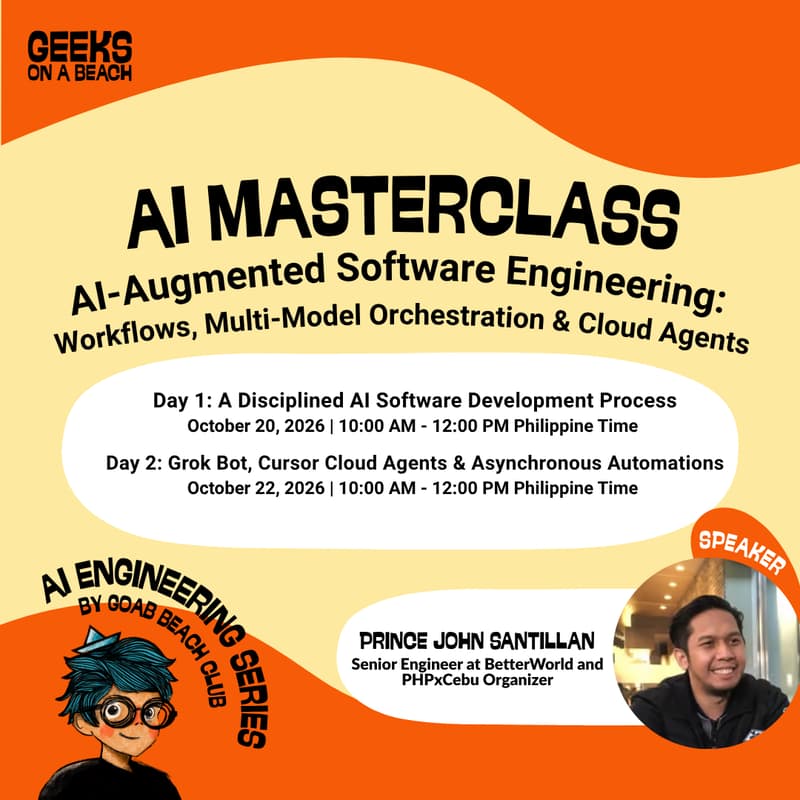 Cover Image for AI 203–204: AI Software Engineering (Workflows & Cloud Agents)