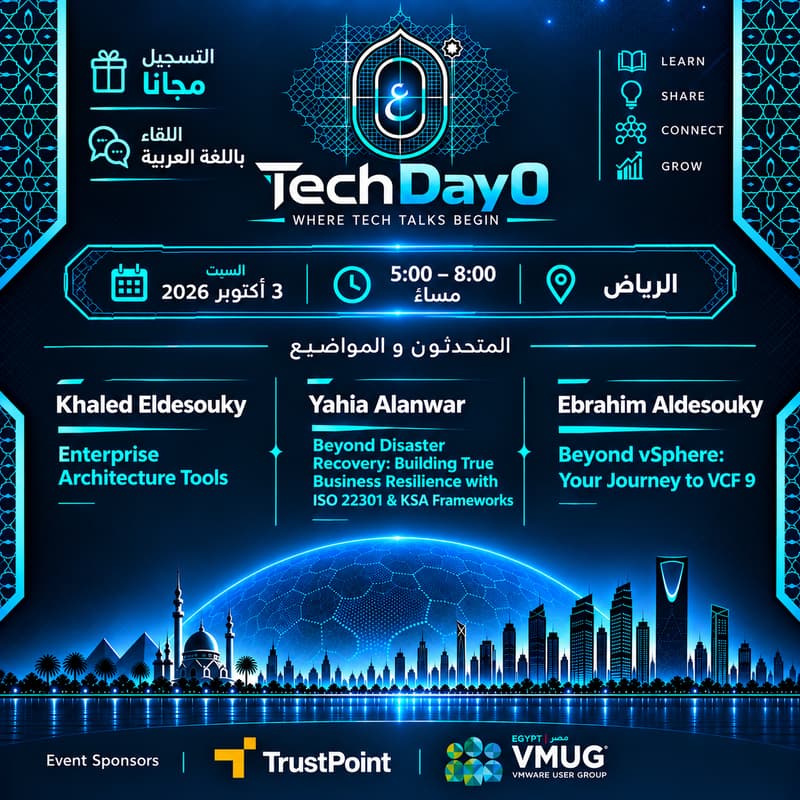 Cover Image for Tech Day0 >> Riyadh