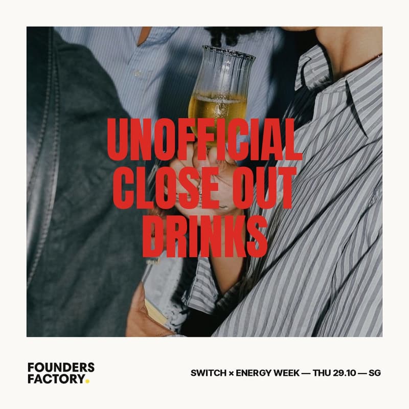 Cover Image for Switch & Energy Week Unofficial Close Out Drinks 🤫