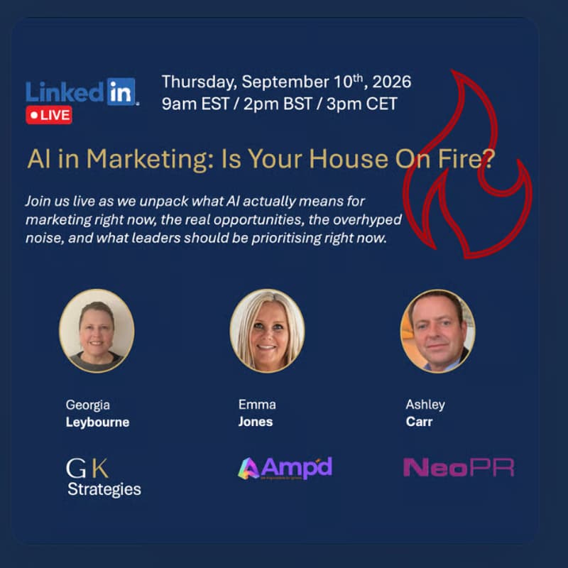 Cover Image for AI in Marketing: Is Your House On Fire?