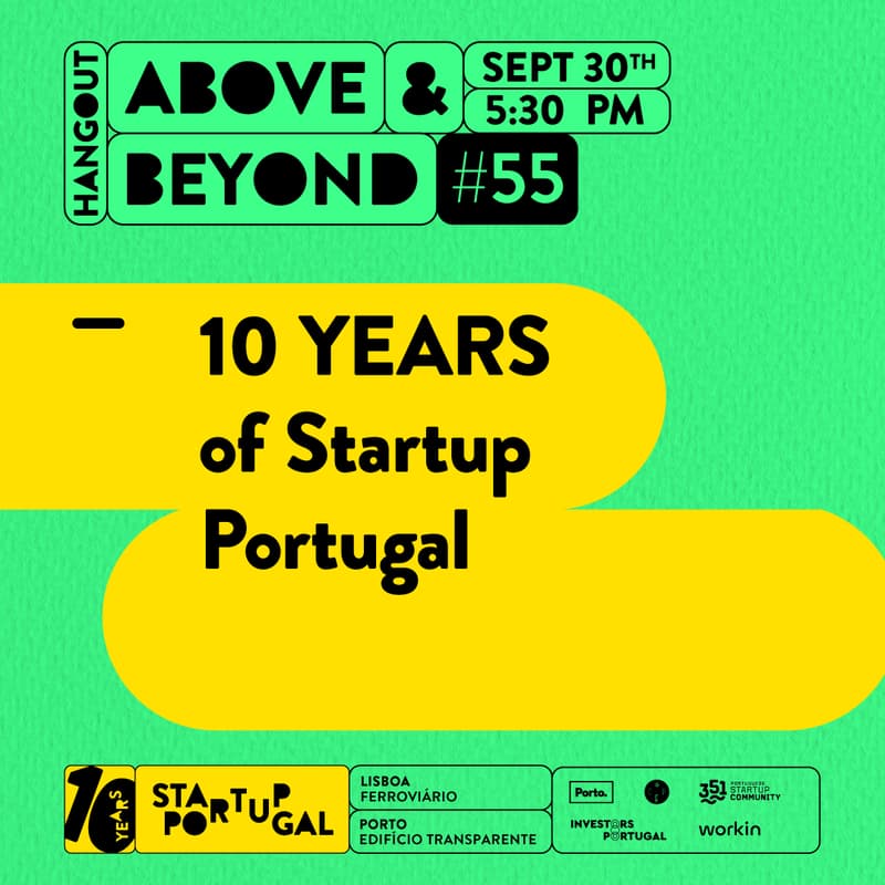 Cover Image for Hangout #55 | 10 YEARS of Startup Portugal