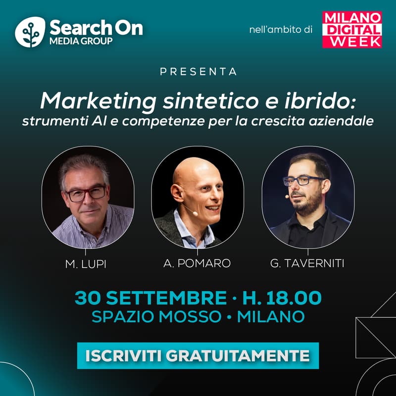 Cover Image for Marketing Sintetico e ibrido: strumenti AI e competenza per la crescita aziendale