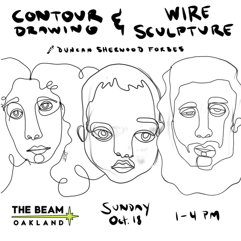 Cover Image for Contour Drawing + Wire Sculpture