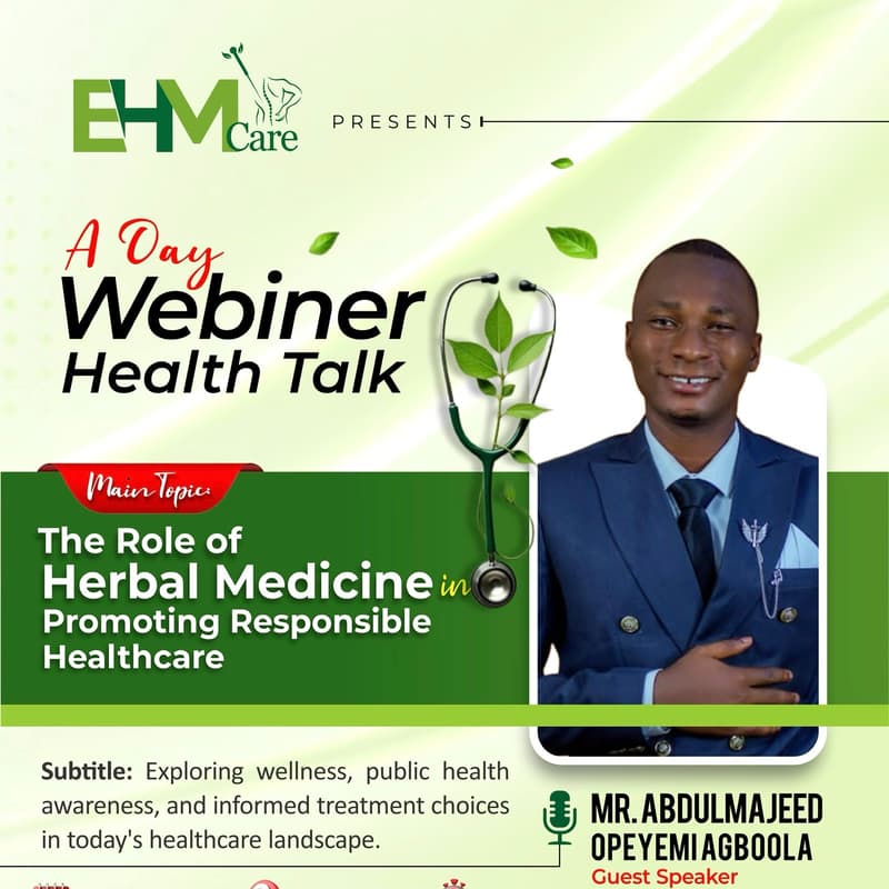 Cover Image for EhmCare Clinic Webinar Health Talk