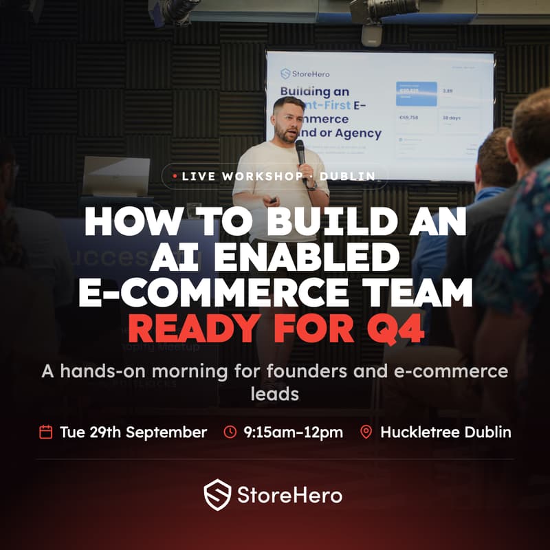 Cover Image for How to Build an AI Enabled Ecom Team - Ready for Q4