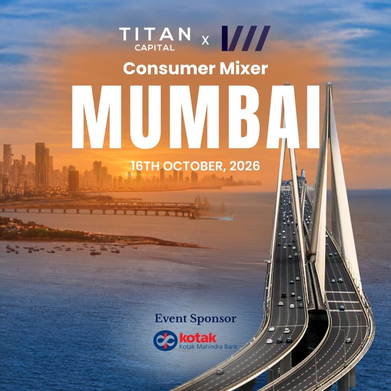 Cover Image for Titan Capital X V3 Ventures Consumer Mixer 🍸