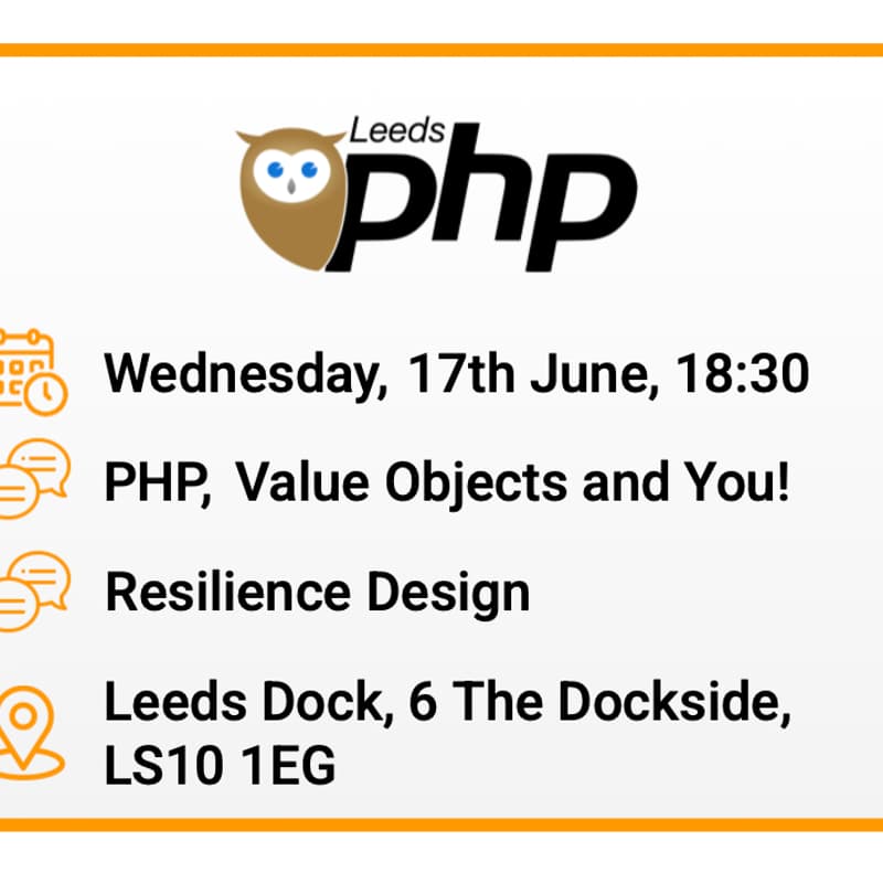 Cover Image for PHP, Value Objects and Resilience Design!